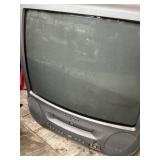 Broksonic TV DVD combo with built-in speakers