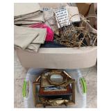Picture frames, picture stands, mirrors, smal
