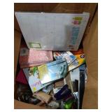 Variety of school items or office supplies