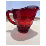 Viking Ruby Red Pitcher 7?x9?