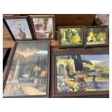 Framed Prints The Enchanted Fountain, Garden