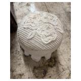 Chenille Foot Stool