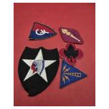 Military patch Assortment