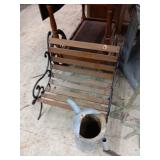 Small kids bench 19' long & water can