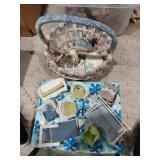 Dollhouse furniture with cushions some