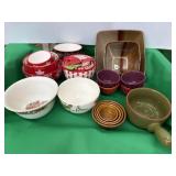 New Christmas Nesting Bowls, Ramekins, Cooking