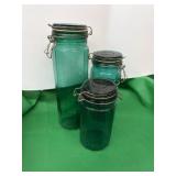 Glass Storage Counter Containers