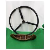 Boat or Tractor Steering Wheel 18ï¿½ and Canoe 13ï¿½