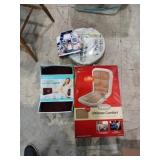 Lumbar support, back message with heater, shoe