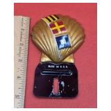 Shell Gasoline License Plate Topper