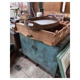 Combo group 36'Wx 33'Hx17'D primitive cabnet &