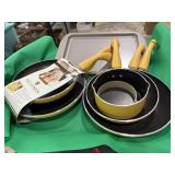 Paula, Dean collection nonstick skillets and pan