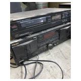 Garrard GCD 85 compact disc player and a TEAC