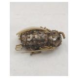 West Germany be insect fly beaded pin