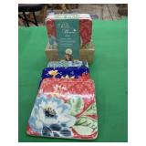 New Pioneer Woman Coaster Set Floral and 3 Spare