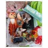Fix with battery candle,  ceramic elephant,