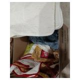 Quilted comforters in box