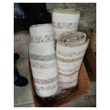 Rugs, 3 large floor  runners in cream, light