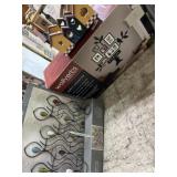 Two pieces of wall, decor, and birdhouse wooden