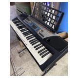 Yamaha PSR ï¿½ 170 keyboard on stand