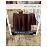 Accent Table NIB 19.75xx19.75ï¿½x25ï¿½tall