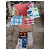 New Tea Towels large assortment with tall pink