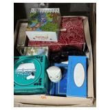 Vintage AVON perfume decanters and boxes