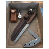 Kershaw Lock Blade Knife, Sharp Filet Knife and