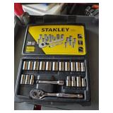 Stanley 20 pc 1/4" Drive Ratchet set