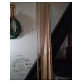 - 1 x 3 x 8 finished boards