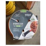 Hybrid flex all weather garden hose 3/4" x 100