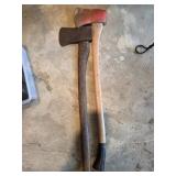 2 Long Handled axes