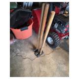 3 big sledgehammers