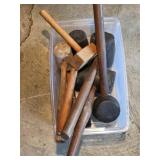 Rubber,  Wood and Leather Mallets
