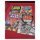 Star wars comics #12 , 17, 18 and 25