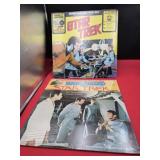 2 Star Trek Book and Record Sets