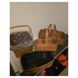 4 Big Longaberger Baskets