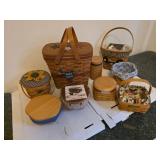 9 Longaberger Hostess, Dresden and other Baskets