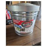 Behrens 6 gal galvanized bucket and lid