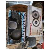 Pioneer and Roadmaster Speakers,  Panasonic CD