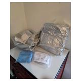 2 Car covers new in bag work security cable lock