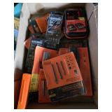 Black and Decker Drill bits and driver assortment