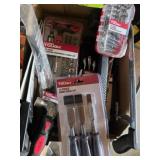 Saws, hammers, chiseled and wrenches