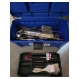 Hyper Tough tool box with tool assortment