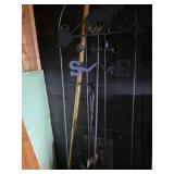 Moose weather vane , small shepard hooks, trellis
