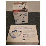 LED Desk Lamp,  Personal Trimmer