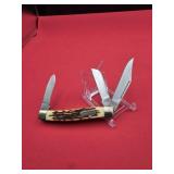 Uncle Henry 3" 3 Blade Pocket Knife