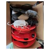 Extension cords and drop lights