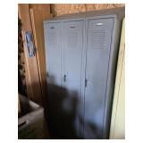 3 Lockers 70 x 36 x 13"