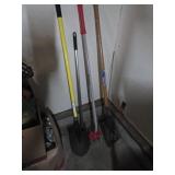 Garden Weasel and shovels